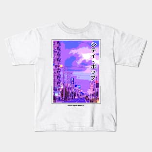 Japanese Vaporwave Kids T-Shirt